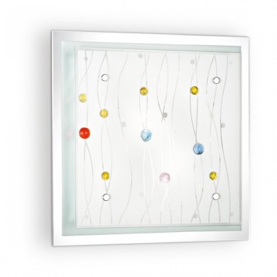 Стельовий світильник Ideal Lux OCEAN PL2 COLOR 091006 Стельовий світильник Ideal Lux OCEAN PL2 COLOR 091006