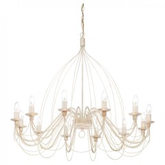 Люстра Ideal Lux CORTE SP12 BIANCO ANTICO 097664