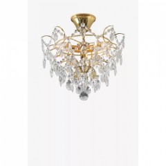 Люстра MarkSlojd Sweden ROSENDAL Plafond 3L Gold/MC 100538