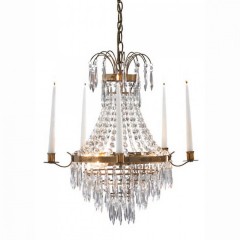 Люстра MarkSlojd Sweden KRAGEHOLM Chandelier 3L Antique/MC 100602