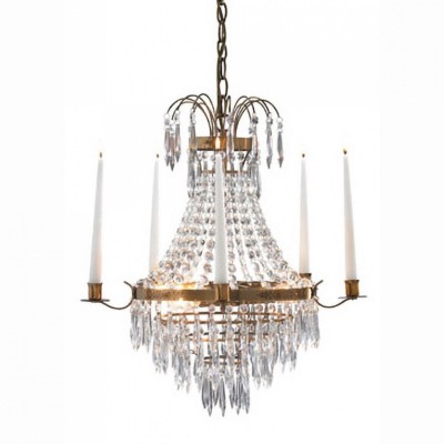 Люстра MarkSlojd Sweden KRAGEHOLM Chandelier 3L Antique/MC 100602
