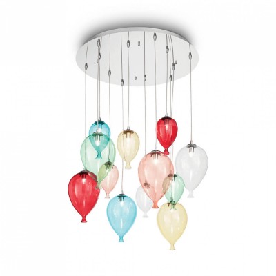 Люстра Ideal Lux CLOWN SP12 COLOR 100951