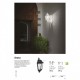 Бра Ideal Lux ANNA AP1 SMALL NERO 101552