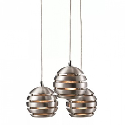 Люстра MarkSlojd Sweden STROMBOLI Ceiling 3L Aluminium 102165
