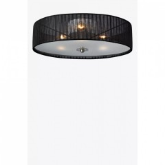 Стельовий світильник MarkSlojd Sweden BYSKE Plafond 3L Black/Frosted 104884