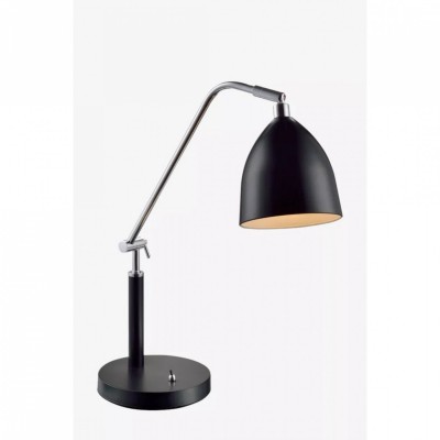 Настільна лампа MarkSlojd Sweden FREDRIKSHAMN Table 1L Black 105025