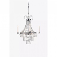 Люстра MarkSlojd Sweden MARIELUND Crown 3L Chrome/MC 105156