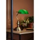 Настільна лампа MarkSlojd Sweden BANKERS Table 42cm 1L Oxide/Green 105931