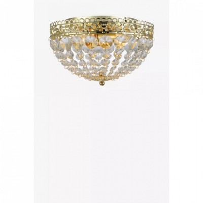 Люстра MarkSlojd Sweden SAXHOLM Plafond 2L Gold/MC IP21 106063