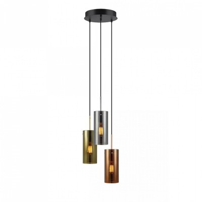 Підвісний світильник MarkSlojd Sweden STORM Pendant 3L Multicolor 106072