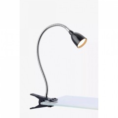 Настільна лампа MarkSlojd Sweden TULIP Clip 1L Black 106092