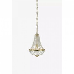 Люстра MarkSlojd Sweden GRANSo Chandelier 1L 30cm Brushed Brass/MC 106118