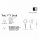 Направленный светильник Ideal Lux TERRA PT1 SMALL BIANCO 106205