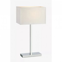 Настільна лампа MarkSlojd Sweden SAVOY Table 1L USB Chrome/White 106305