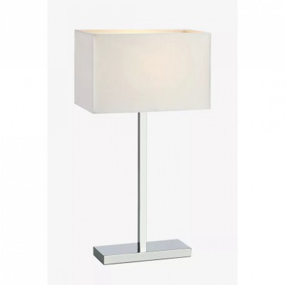 Настольная лампа MarkSlojd Sweden SAVOY Table 1L USB Chrome/White 106305