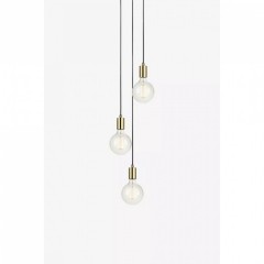 Підвісний світильник MarkSlojd Sweden SKY Pendant 3L Round Brass 106333