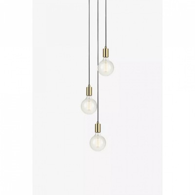 Підвісний світильник MarkSlojd Sweden SKY Pendant 3L Round Brass 106333