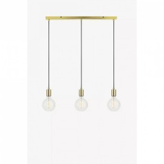 Підвісний світильник MarkSlojd Sweden SKY Pendant 3L Straight Brass 106335