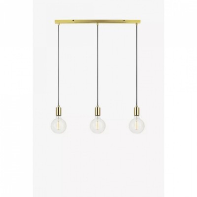 Підвісний світильник MarkSlojd Sweden SKY Pendant 3L Straight Brass 106335