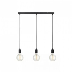 Підвісний світильник MarkSlojd Sweden SKY Pendant 3L Straight Black 106336