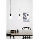 Підвісний світильник MarkSlojd Sweden SKY Pendant 3L Straight Black 106336