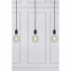 Підвісний світильник MarkSlojd Sweden SKY Pendant 3L Straight Black 106336