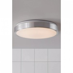 Світильник стельовий MarkSlojd Sweden MOON Plafond 39cm White/Aluminium IP44 106353