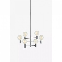 Люстра MarkSlojd Sweden CAPITAL Pendant 6L Chrome 106419