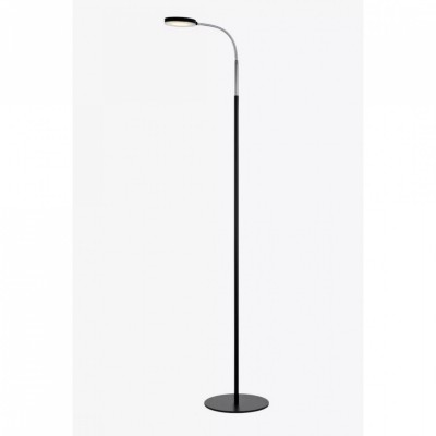 Торшер MarkSlojd Sweden FLEX Floor 1L Black/Chrome 106465
