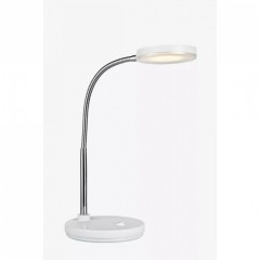 Настільна лампа MarkSlojd Sweden FLEX 1L Table White/Chrome 106466