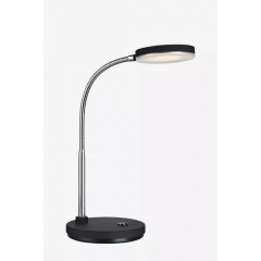 Настільна лампа MarkSlojd Sweden FLEX Table 1L Black/Chrome 106467
