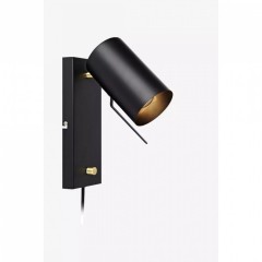 Бра - спот MarkSlojd Sweden CARRIE Wall 1L Black 106587