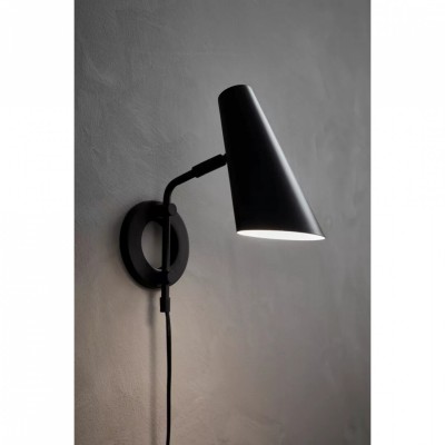 Бра MarkSlojd Sweden CAL Wall 1L Black 106782