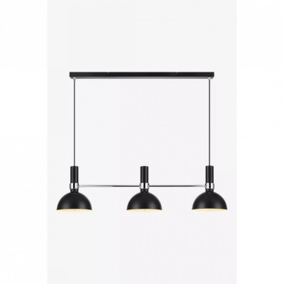 Підвісний світильник MarkSlojd Sweden LARRY Pendant 3L Black/Chrome 106855 Підвісний світильник MarkSlojd Sweden LARRY Pendant 3L Black/Chrome 106855