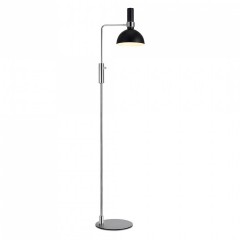 Торшер MarkSlojd Sweden LARRY Floor 1L Black/Chrome 106857
