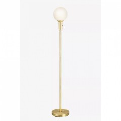 Торшер MarkSlojd Sweden MINNA Floor 1L Brushed Brass/White 106867