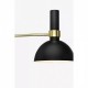 Бра MarkSlojd Швеция LARRY Wall 1L Black/Brushed Brass 106970