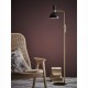 Торшер MarkSlojd Sweden LARRY Floor 1L Black/Brushed Brass 106972