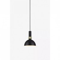 Подвесной светильник MarkSlojd Sweden LARRY Pendant 1L Black/Brushed Brass 106974
