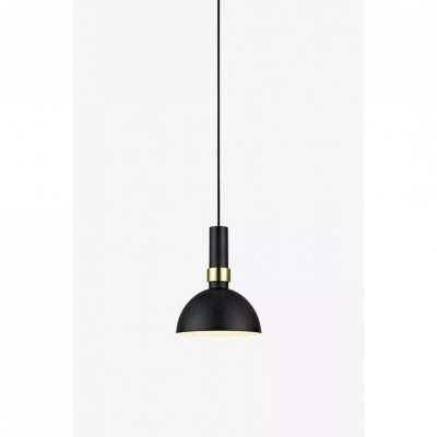Подвесной светильник MarkSlojd Sweden LARRY Pendant 1L Black/Brushed Brass 106974