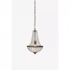 Люстра MarkSlojd Sweden GRANSo Chandelier 1L Sandy Black/MC 107026