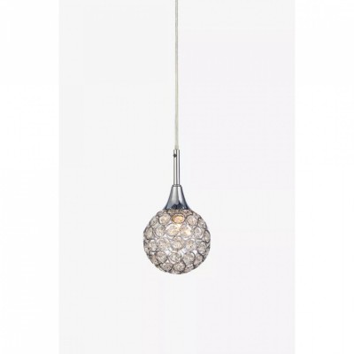 Люстра MarkSlojd Sweden CORA Pendant 1L Chrome/Brilliant 107066 Люстра MarkSlojd Sweden CORA Pendant 1L Chrome/Brilliant 107066