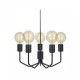 Люстра MarkSlojd Sweden CITY Ceiling Black 107086