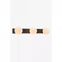 Спот MarkSlojd Sweden MINI Wall 3L Black/White IP44 107205