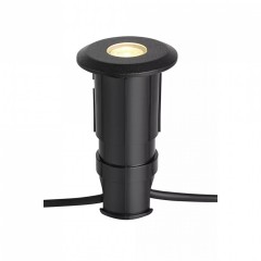 Вуличний світильник MarkSlojd Sweden GARDEN 24 Decklight 0,8W 60mm Black 107284