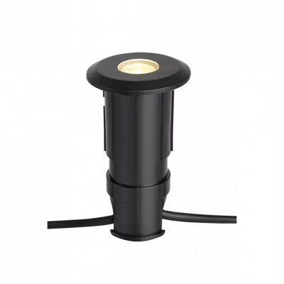 Вуличний світильник MarkSlojd Sweden GARDEN 24 Decklight 3W 60mm Black 107285
