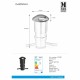 Уличный светильник MarkSlojd Sweden GARDEN 24 Stair Light 0,8W Black 107289