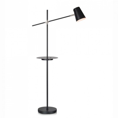 Торшер MarkSlojd Sweden LINEAR Floor 1L USB Black 107307