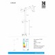 Торшер MarkSlojd Sweden LINEAR Floor 1L USB White 107308