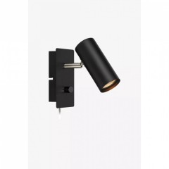 Бра - спот MarkSlojd Sweden BARCELONA Wall 1L Black 107345